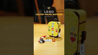 Yellow Travel Suitcase 40817 LEGO sets #brickzproject #lego