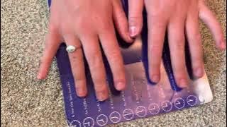 finger pad tapping on books (requested) // coral asmr