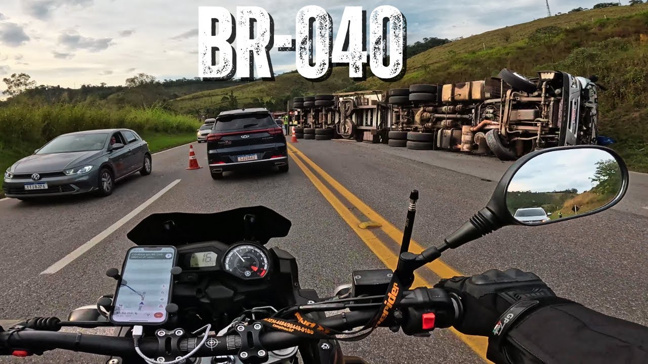 Do RJ até Minas pela BR-040 — Subindo a Serra de Petrópolis