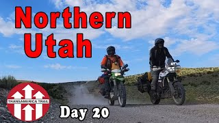 Day 20 on Trans America Trail Motorcycle Adventure | Northern Utah