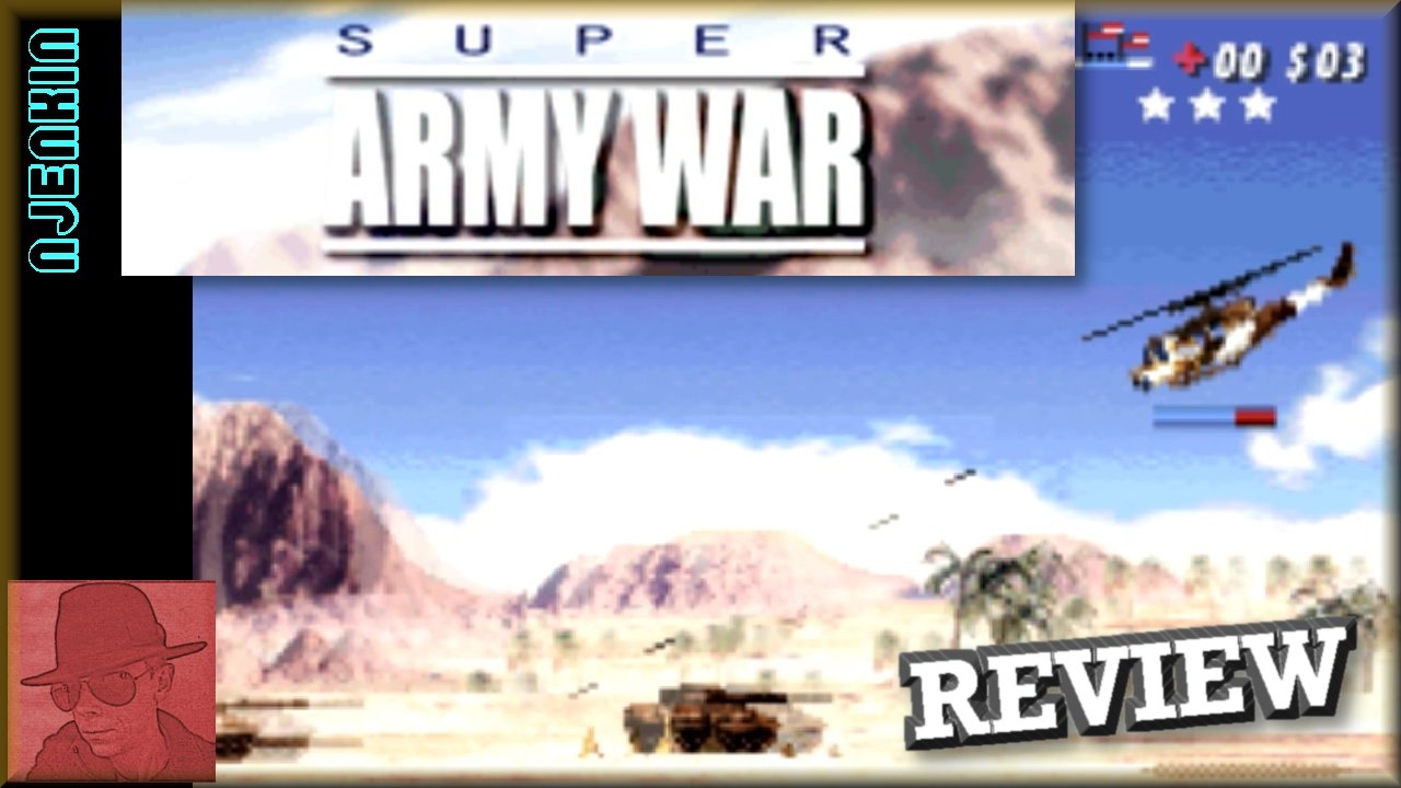 Super Army War - on the GBA - with Commentary !!