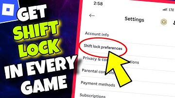 UPDATED* How to Get Shift Lock on Roblox Mobile (EVERY GAME) - 2025