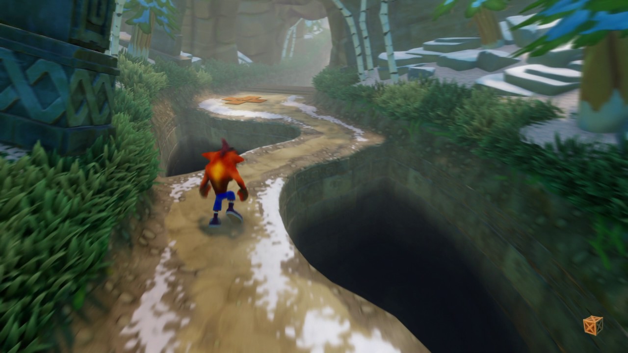 にげろやパパぐま ダイヤ【クラッシュ・バンディクー　ブッとび３段もり！】