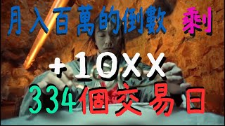 月入百萬的倒數 剩 334個交易日20230322