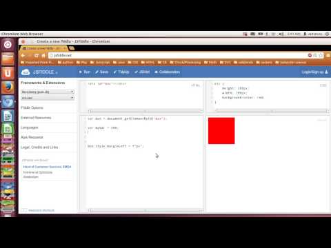Javascript tutorial 2 - for loop, visualization