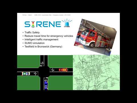 SUMO An emergency vehicle prioritization strategy with simulation results of Brunswick