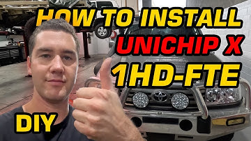 1HD-FTE | How To Install UNICHIP UNI-X into your Toyota Landcruiser