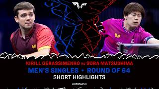 Kirill Gerassimenko vs Sora Matsushima | Short Highlights | MS R64 | #USSmash 2026 screenshot 4
