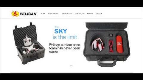 Pelicanfoam.com - How to Start a New Design