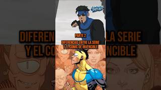 Differences between the Invincible TV Series and Comic (Part 2) | #shorts