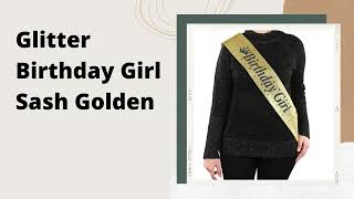 India's Largest Sash Manufacturer in India Glitter Sash, Satin Sash Customized Sash Birthday Wedding