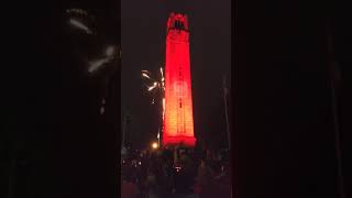 Lighting of the tower Packapalooza