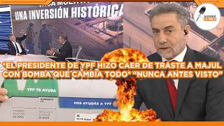 YPF PRESIDENT SHOCKS MAJUL WITH A BOMBSHELL THAT CHANGES EVERYTHING: "RECORD EXPORTS"