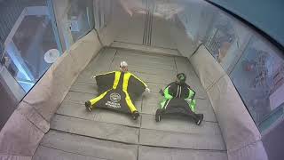 All the Falls During Flying at Indoor Wingsuit Stockholm