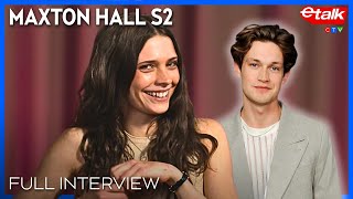 Harriet Herbig-Matten CALLS OUT Damian Hardung's bad dancing | 'Maxton Hall' Season 2 Interview