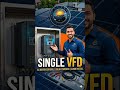 *Single VFD for AC Moter | Solar Powered | Clean Install by Abbasi Solar