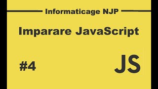 Javascript - 4 - if else e confronto