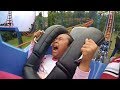Farah Naik Halilintar & Alap-Alap Dufan - Roller coaster Challenge