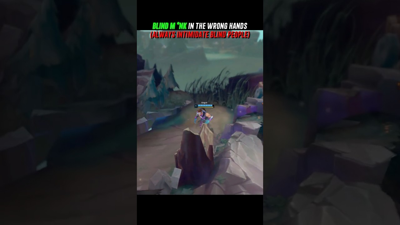 Lee Sin Didn't Foresee This One 🧑🏽‍🦯