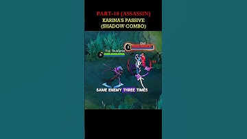 HEROES PASSIVE: Part-18 (ASSASSIN)🤔 #mobilelegends #mlbb #shorts #assassin #passive #tutorial #guide