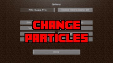 How To Turn Particles On & Off In Minecraft! - How To Enable/Disable Particles In Minecraft!