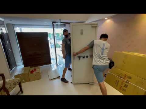 【榮福搬家專搬金庫實錄】搬重1噸金庫