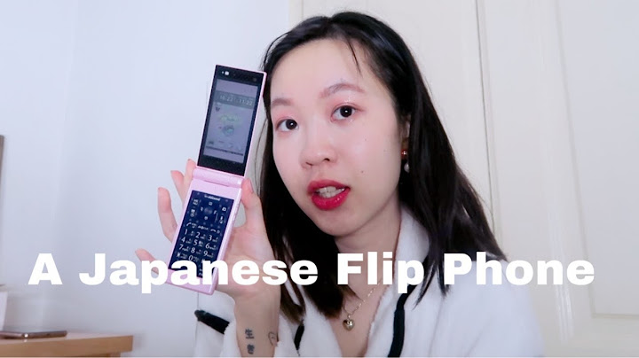 So I Bought A Japanese Flip Phone | Euodias
