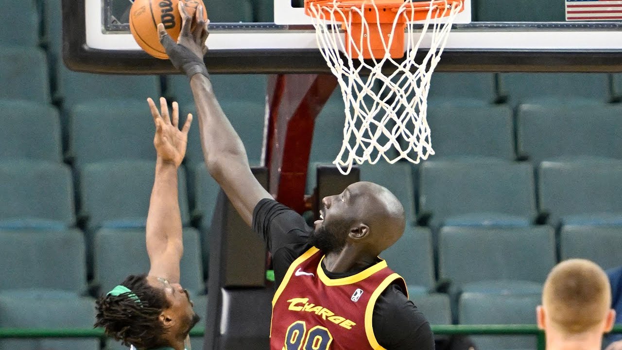 Tacko Fall Gets Ridiculous Block At Jazz Summer League