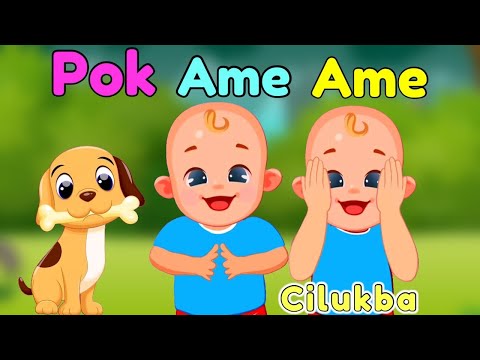 POK AME AME CILUK BAA❤️pok ame ame - lagu anak trending,lagu anak indonesia viral