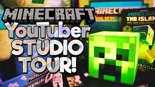 Pixlriffs Gaming Setup Tour! ▫ My PC Specs, Software & Games Merch! ▫ Minecraft YouTuber Studio Tour