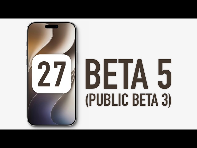 iOS 27 Beta 5 ist da - Was ist neu? | Über 20 neue Funktionen & Veränderungen (Public Beta 3)