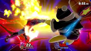 off stage falcon punch