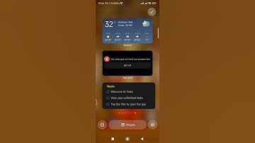 how to add widgets in widgets on any Xiaomi phone