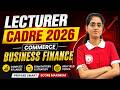 Lecturer Cadre 2026 Commerce | Business Finance | Lecturer Cadre 2026 Commerce Preparation