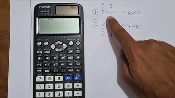 All functions of complex number in casio 991ex calculator in a single video ( must be watch)