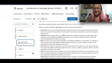 SOCI 1101 Midterm Project Instructor Overview