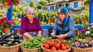 Köy Yaşamı Halamın Köy Evi İnçir Hasadı Belgesel Flim 4K Resimi