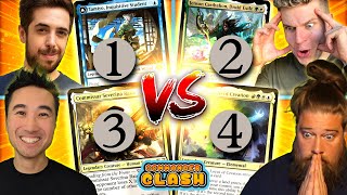 Famous 1-Drops vs 2-Drops v 3-Drops vs 4-Drops Commander Clash | S17 E10 Profile