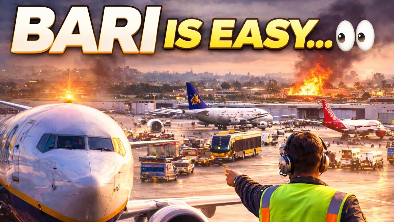 You Think Bari Is Easy… Think Again 👀✈️