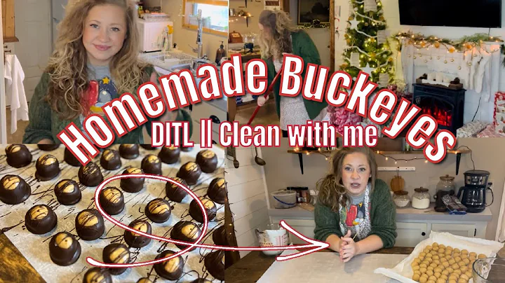 Making Buckeyes || DITL || Clean with me