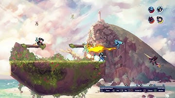 Jaeyun y Orion vs Xull y Yumiko - Brawlhalla!!