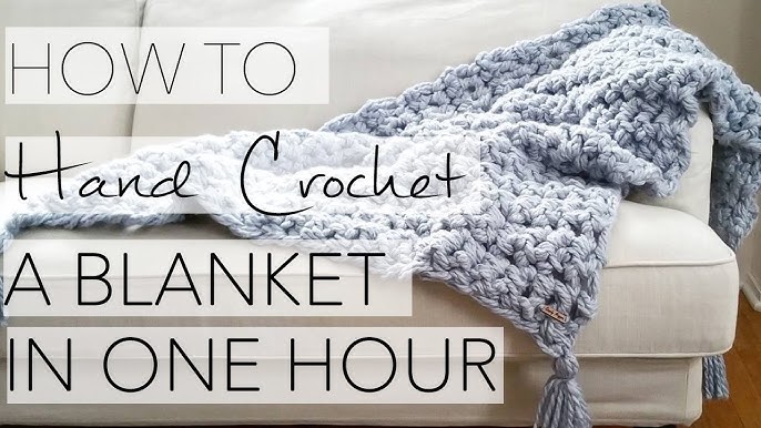 Hand Crochet Blanket Kit