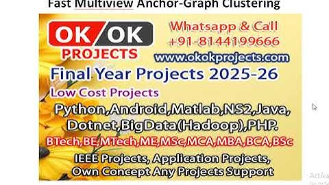 Fast Multiview Anchor Graph Clustering