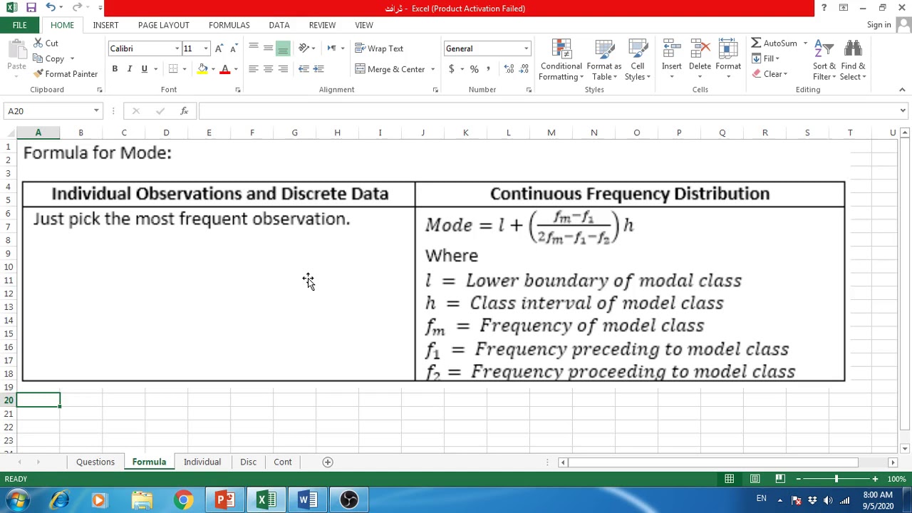 How to Calculate Mode - YouTube