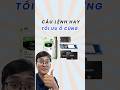 Câu lệnh hay giúp tối ưu ổ cứng tăng hiệu năng pc, laptop #pc #pcgaming #laptop #laptopgaming #tech