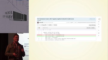 Nickel City Ruby 2013 Rebuilding the heart of the Ruby community in 60 hours by Sam Kottler