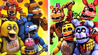 [SFM FNaF] Movie Animatronics vs Rockstar