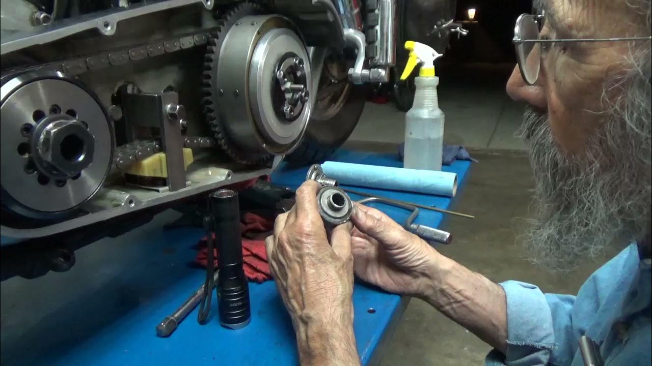 Harley Davidson Shovelhead Electric Starter Drive YouTube