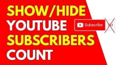 How to Hide Subscribers on Youtube 2021 | Hide Youtube Channel Subs Count on Android