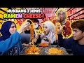 Mukbang 3 jenis ramen cheese  iewin makan sampai puas 